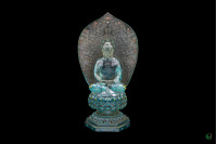Sky blue pharmacist Buddha