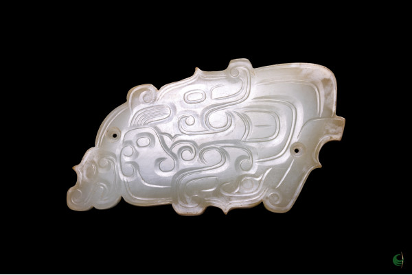 Auspicious Beast Jade Pendant