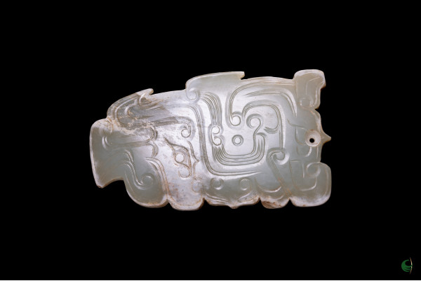 Auspicious Beast Jade Pendant