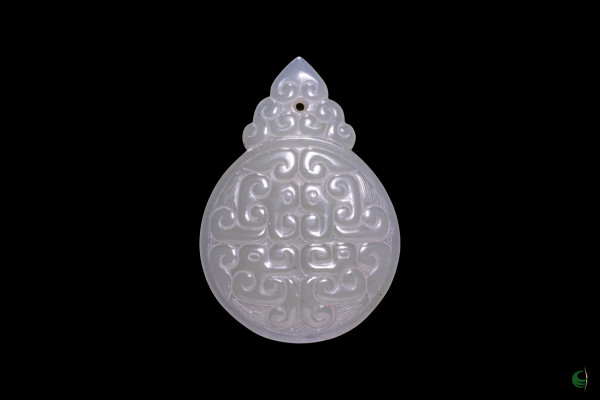 Cloud Pattern Jade Pendant