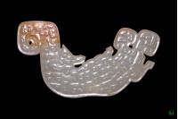 Tiger Shaped Jade Charm