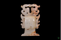 Bird Shaped Jade Pendant