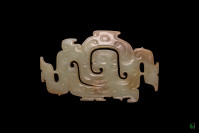 Head of Bird Jade Pendant