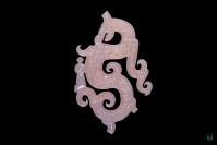 S-shaped Dragon Standing Human Pendant