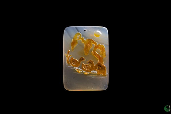 Rock Candy Agate Waist Plaque