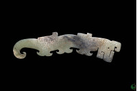 Long Tiger-shaped Pendant