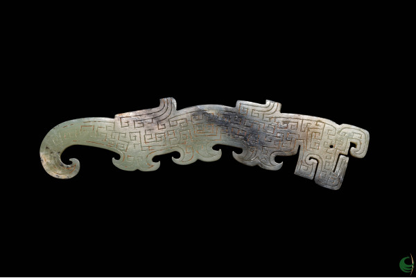 Long Tiger-shaped Pendant