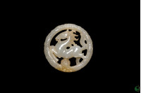 Round Ring Horse Pendant