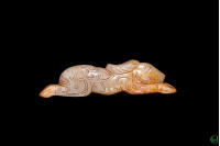 Jade (Kneeling Shape) Auspicious Beast