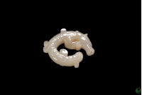 Dragon Fetal Jade Pendant