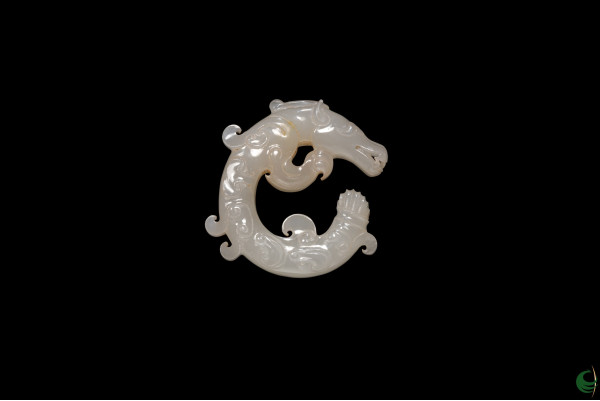 Dragon Fetal Jade Pendant