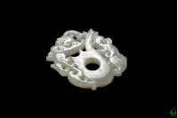 Dragon Phoenix Chicken Heart Pendant (Taiwei Constellation)