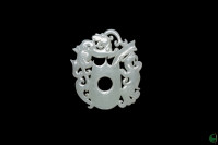 Dragon Phoenix Chicken Heart Pendant (Taiwei Constellation)