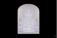 Four-Faced Buddha and Buddha Medallion