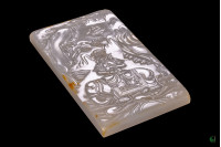 Qianlong Samantabhadra Heart Sutra Insert Card Qianlong Samantabhadra Heart Sutra Insert Card