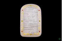 Medicine Buddha Jade Tablet