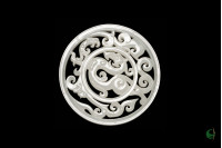 Dragon and Phoenix Jade Pendant